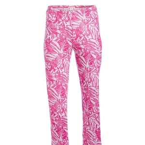 Fresh Produce Pink Palms Capri Pants M